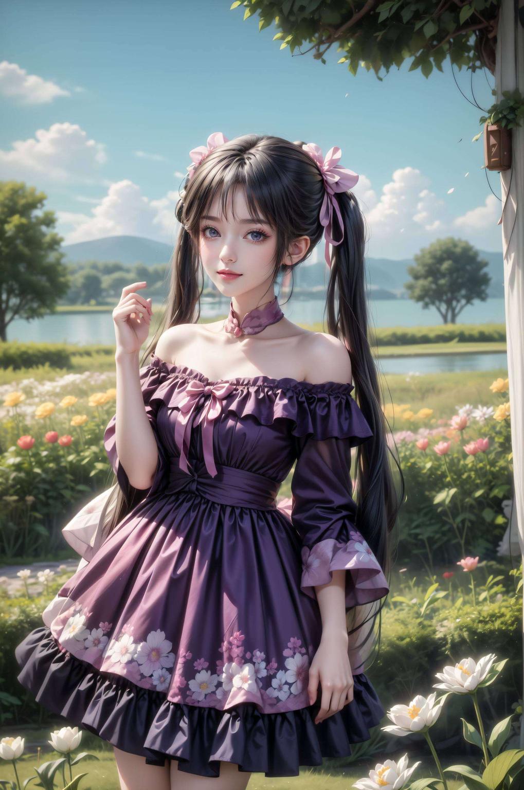 一键下载炎炎夏日中的一抹清凉