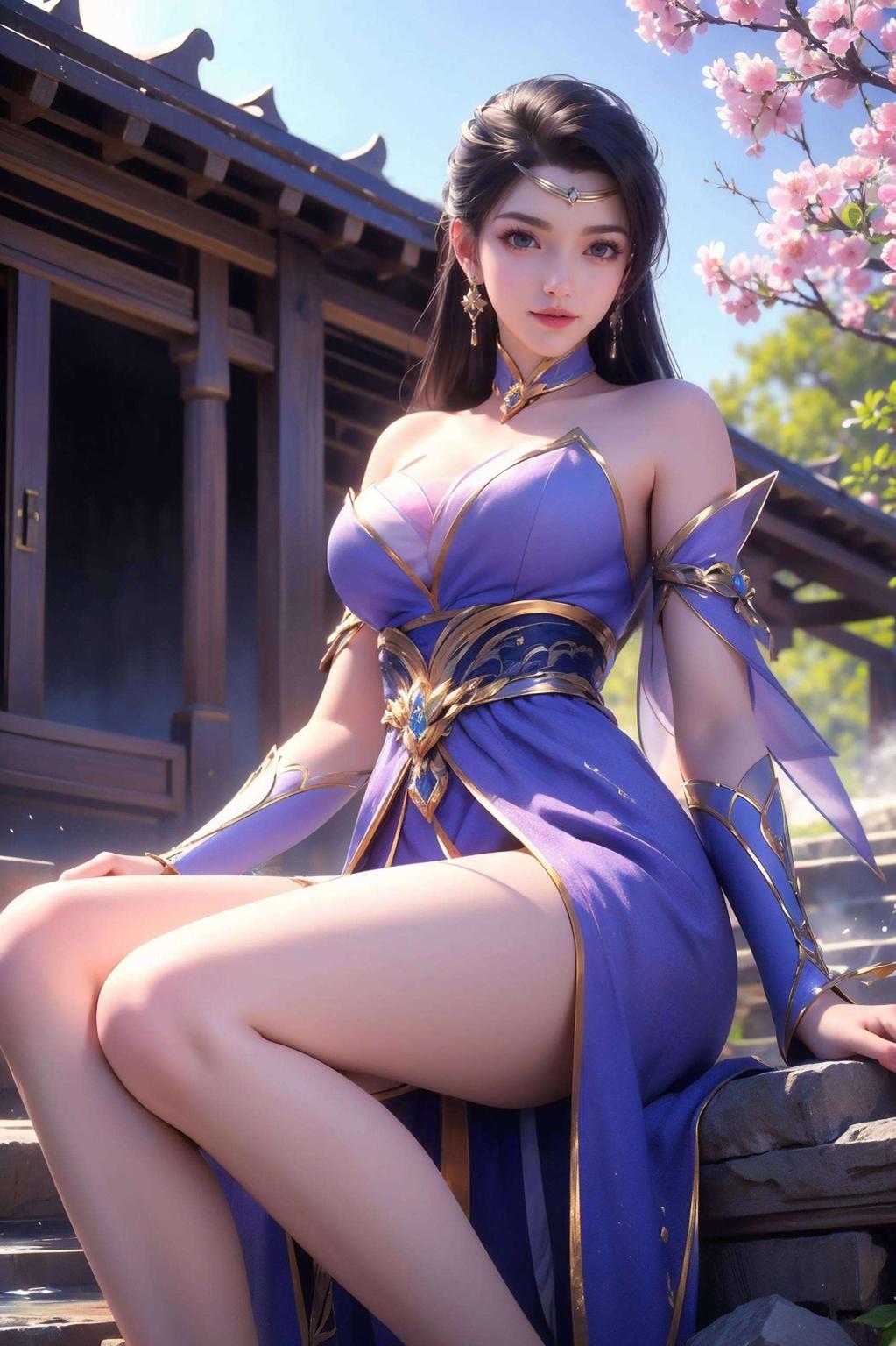 唯美画风正脸壁纸