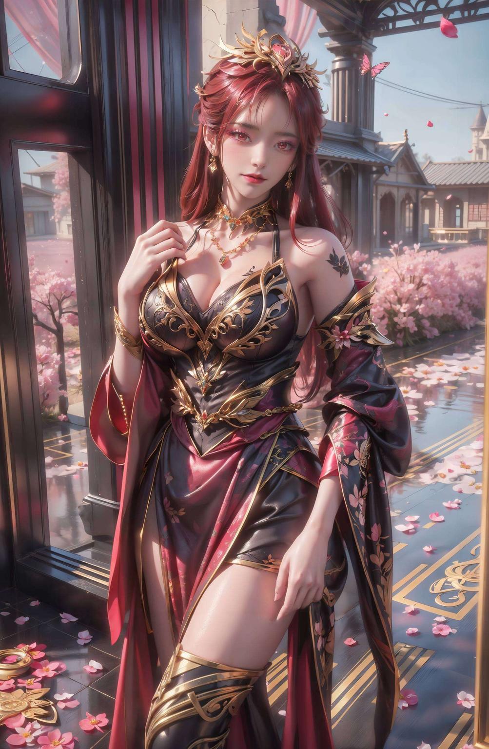 暗黑风格中透出一抹奢华美轮美奂