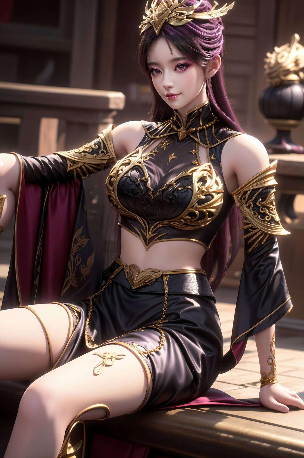 各位！今天给大家带来一款古风满满的iPad壁纸全屏展现