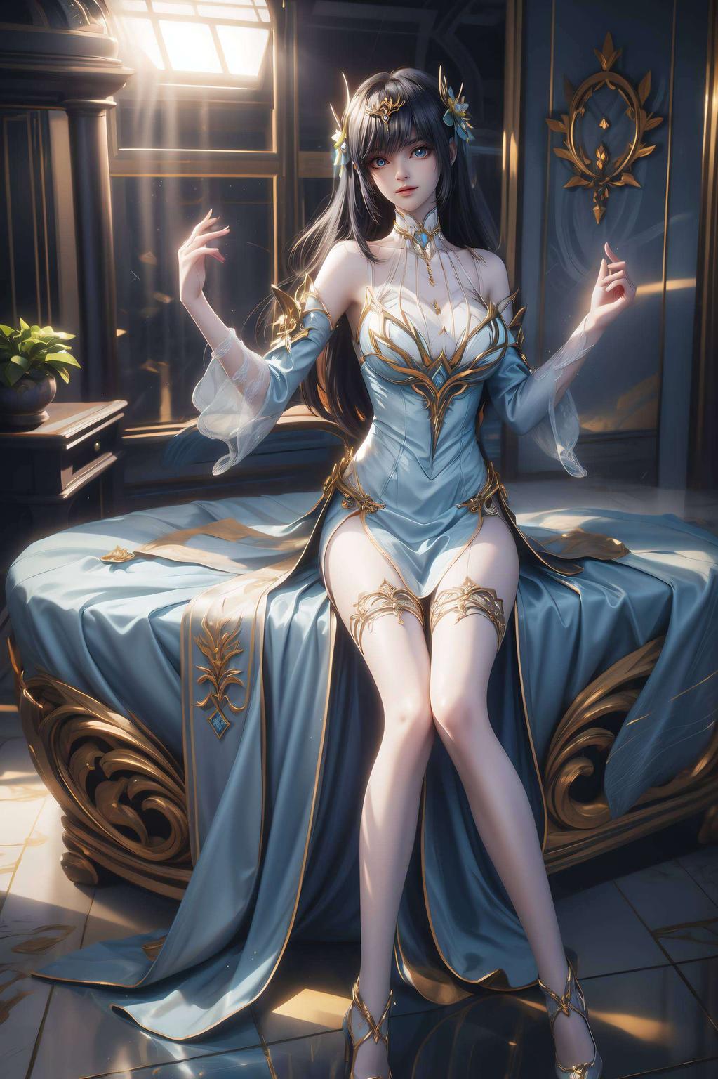 色彩鲜艳