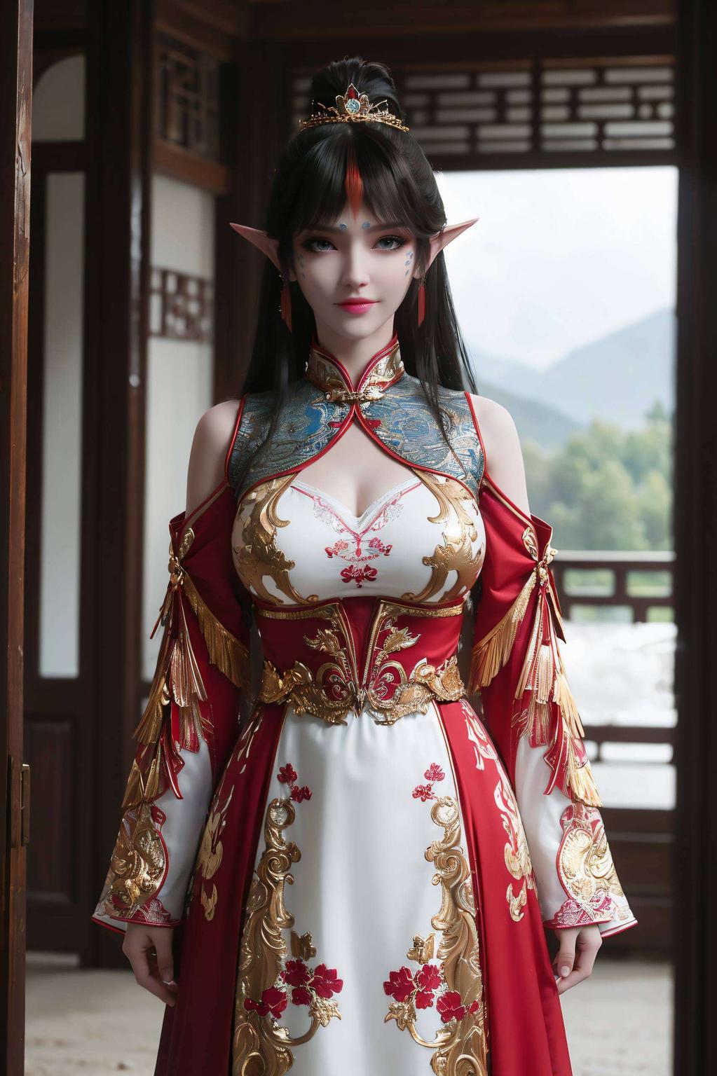 粉色背景中这款壁纸图片清晰细腻