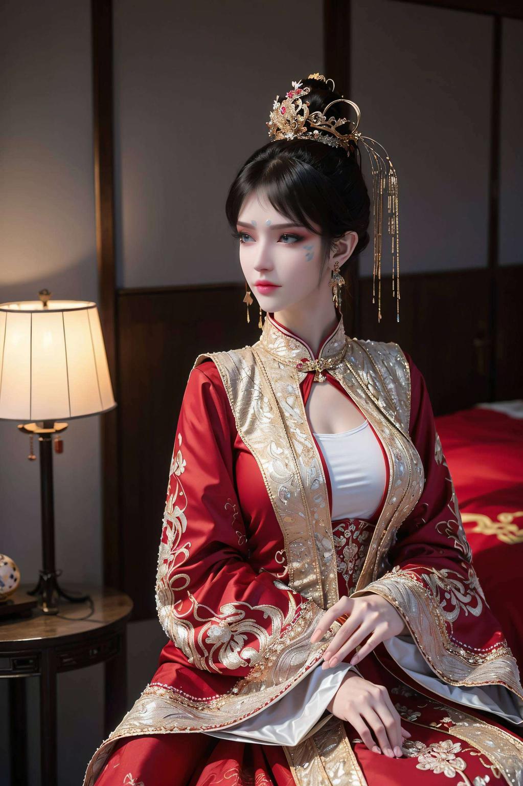 完美呈现每一细节温柔的眼神中藏着深深的忧郁