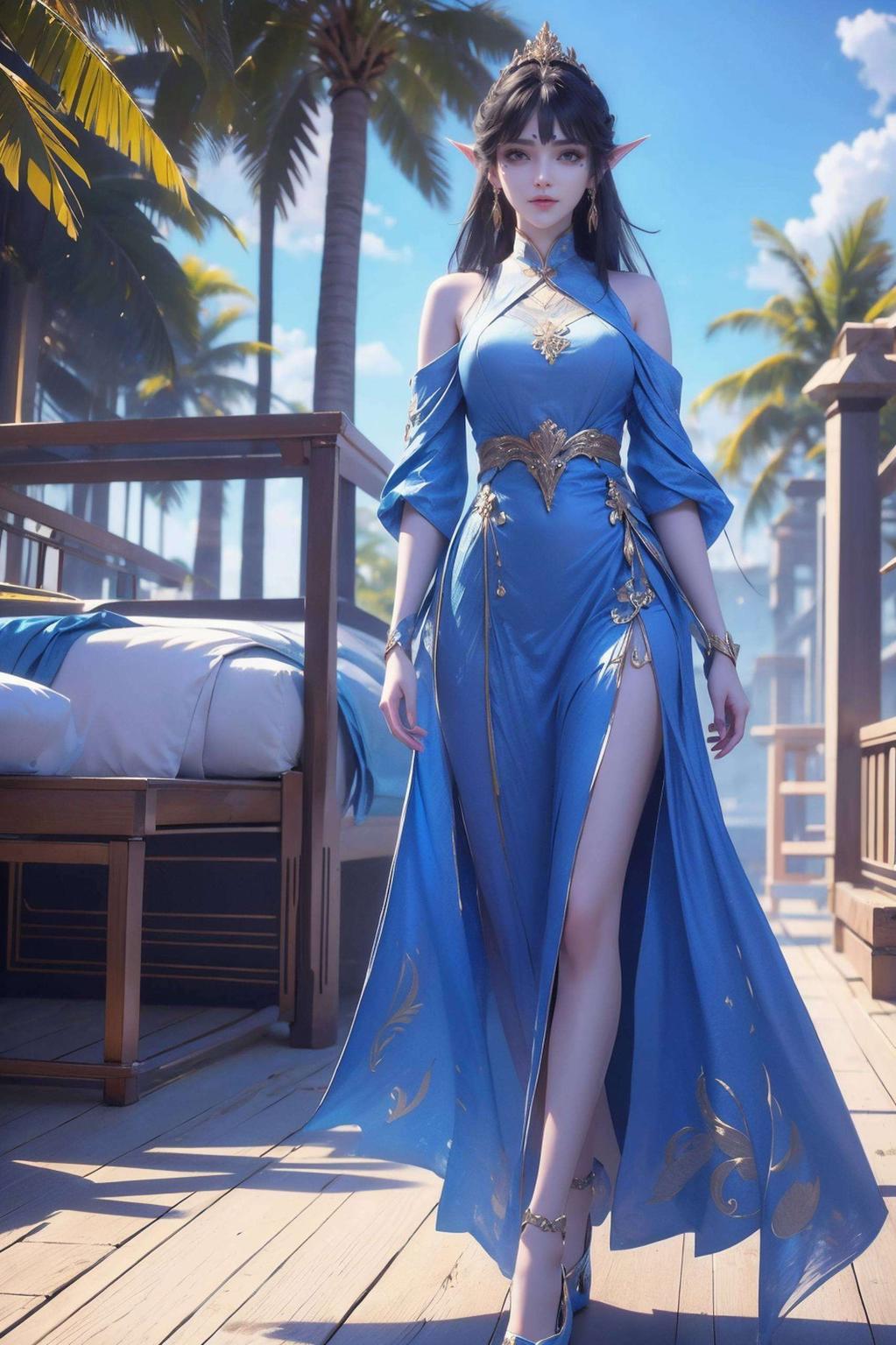 国漫女神凤清儿亮相！细腻描绘让你的手机瞬间变身艺术画廊