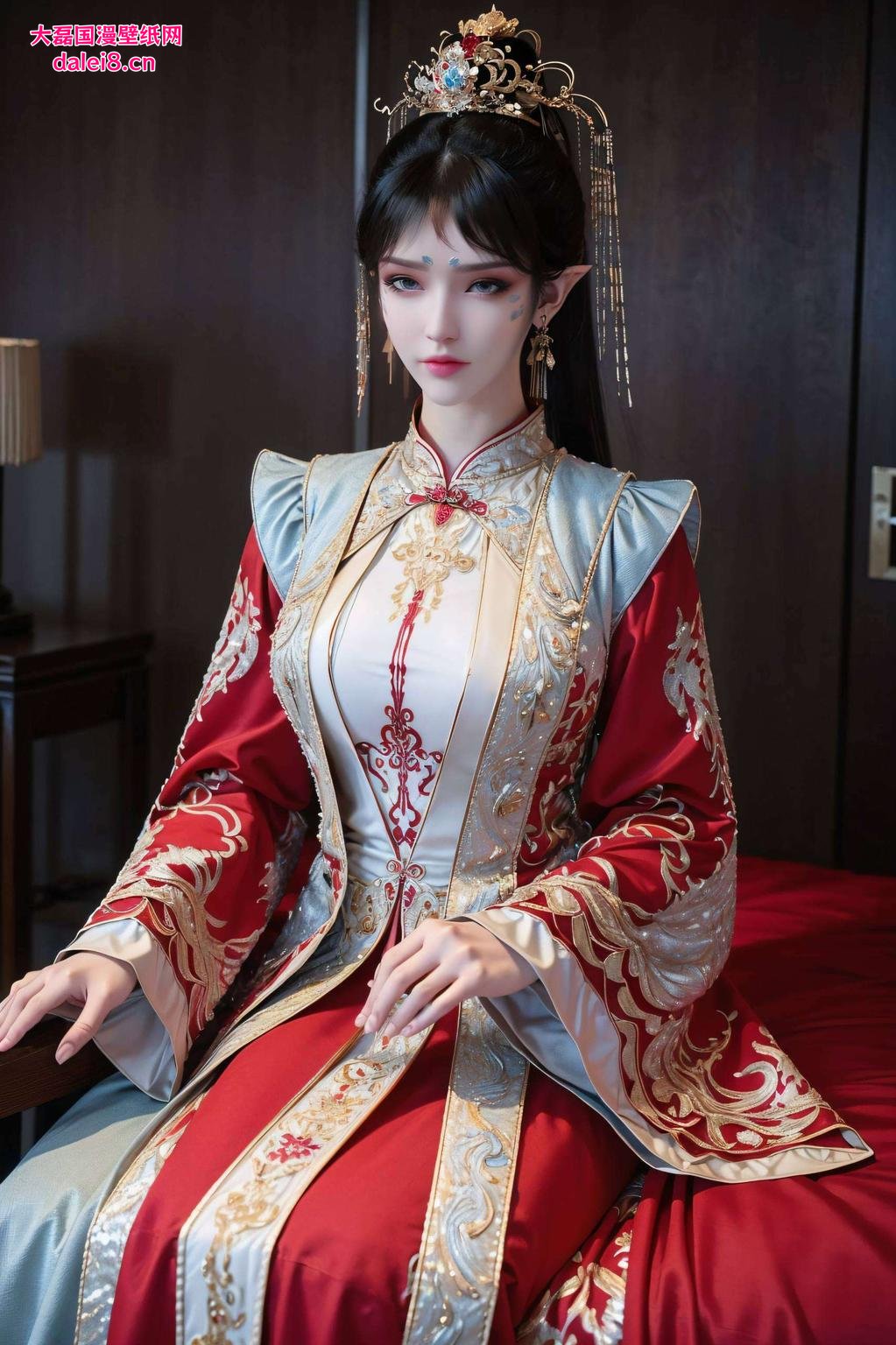 尽显少女风范清雅脱俗