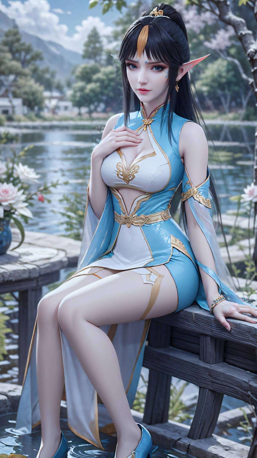 这款壁纸美得让人心醉仿佛凤清儿就在眼前翩翩起舞