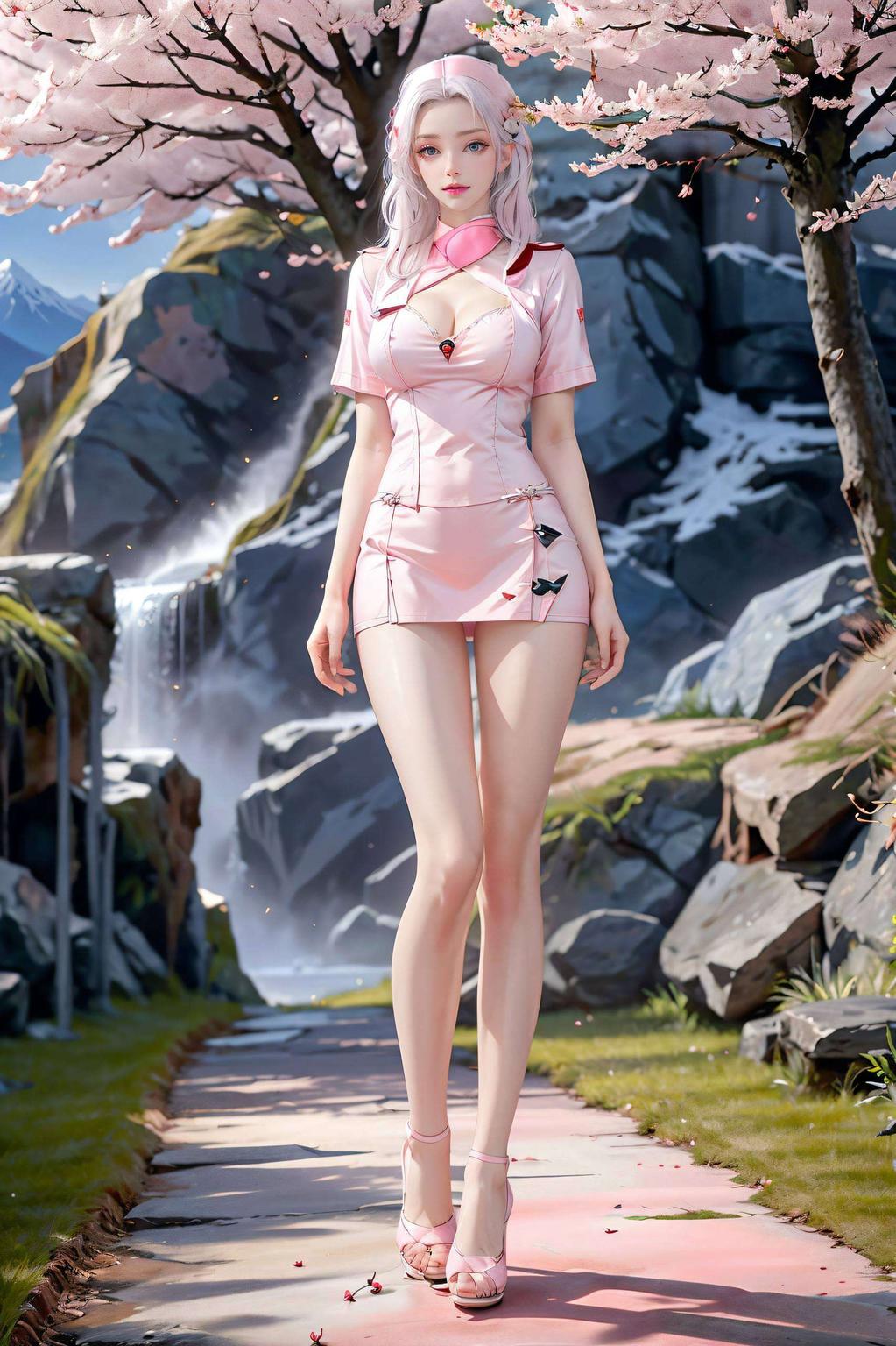 让你的手机瞬间变身古风美人！”看这款韩月国漫美女壁纸