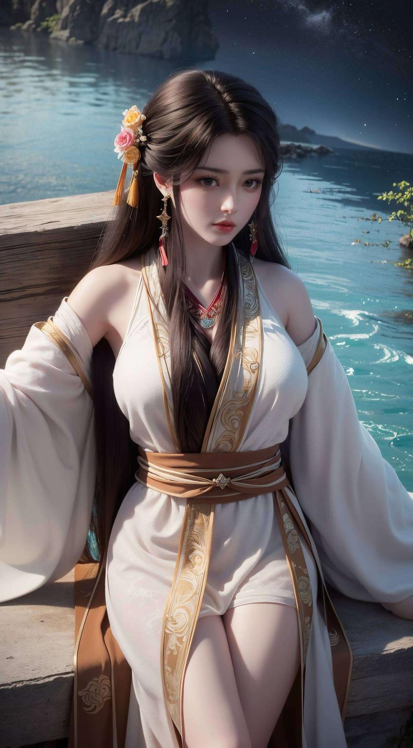 动漫迷们这款静态完美像素的壁纸简直美爆了！看这完美世界中的美女火灵儿