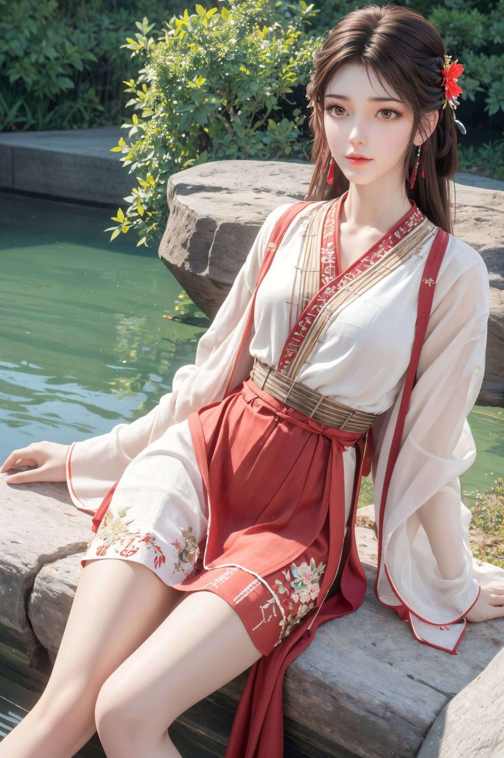 来看看这款超火的4K壁纸！云曦、火灵儿、清漪三位角色齐聚