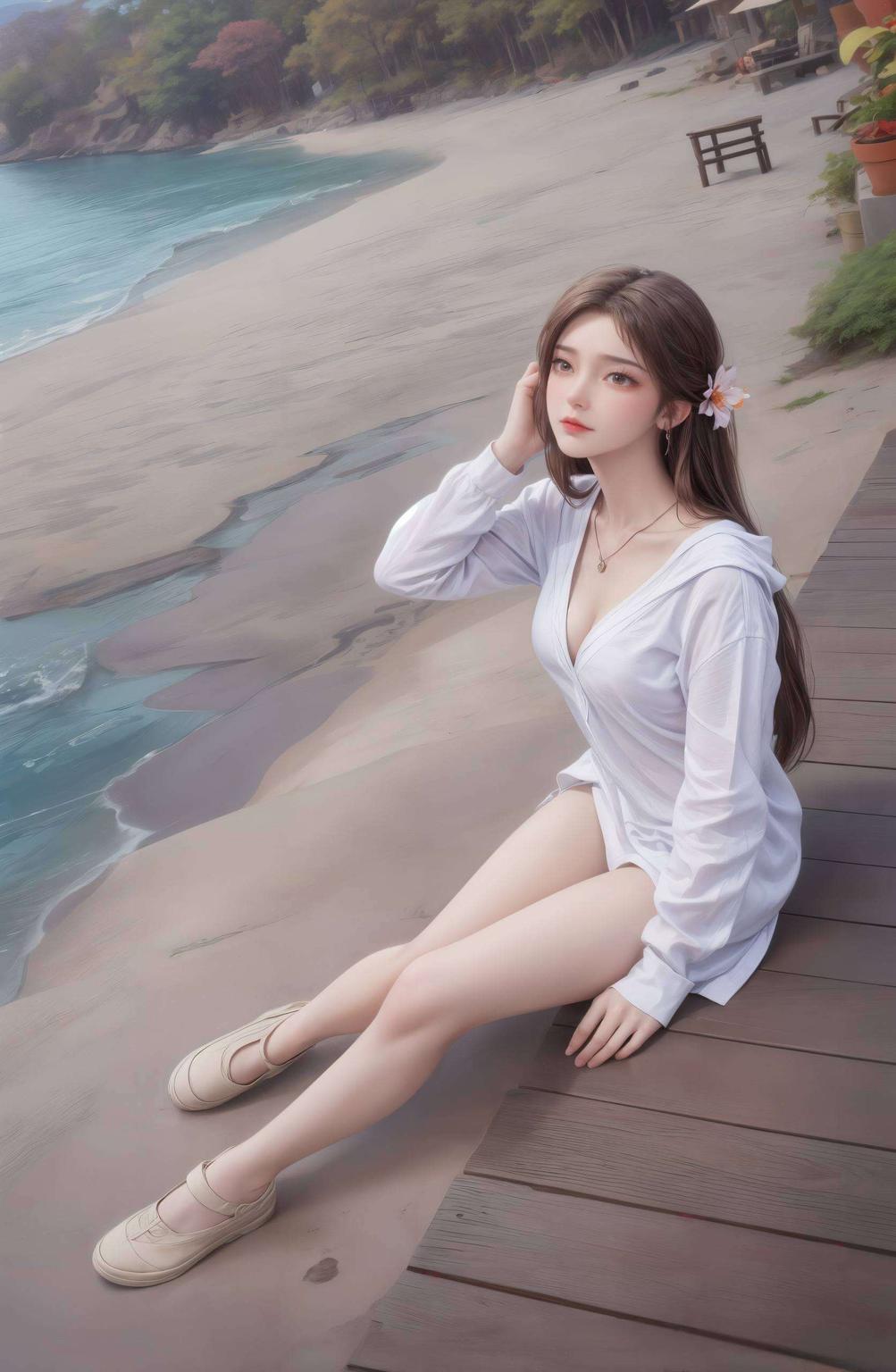 点亮手机桌面火灵儿 4K 超清壁纸