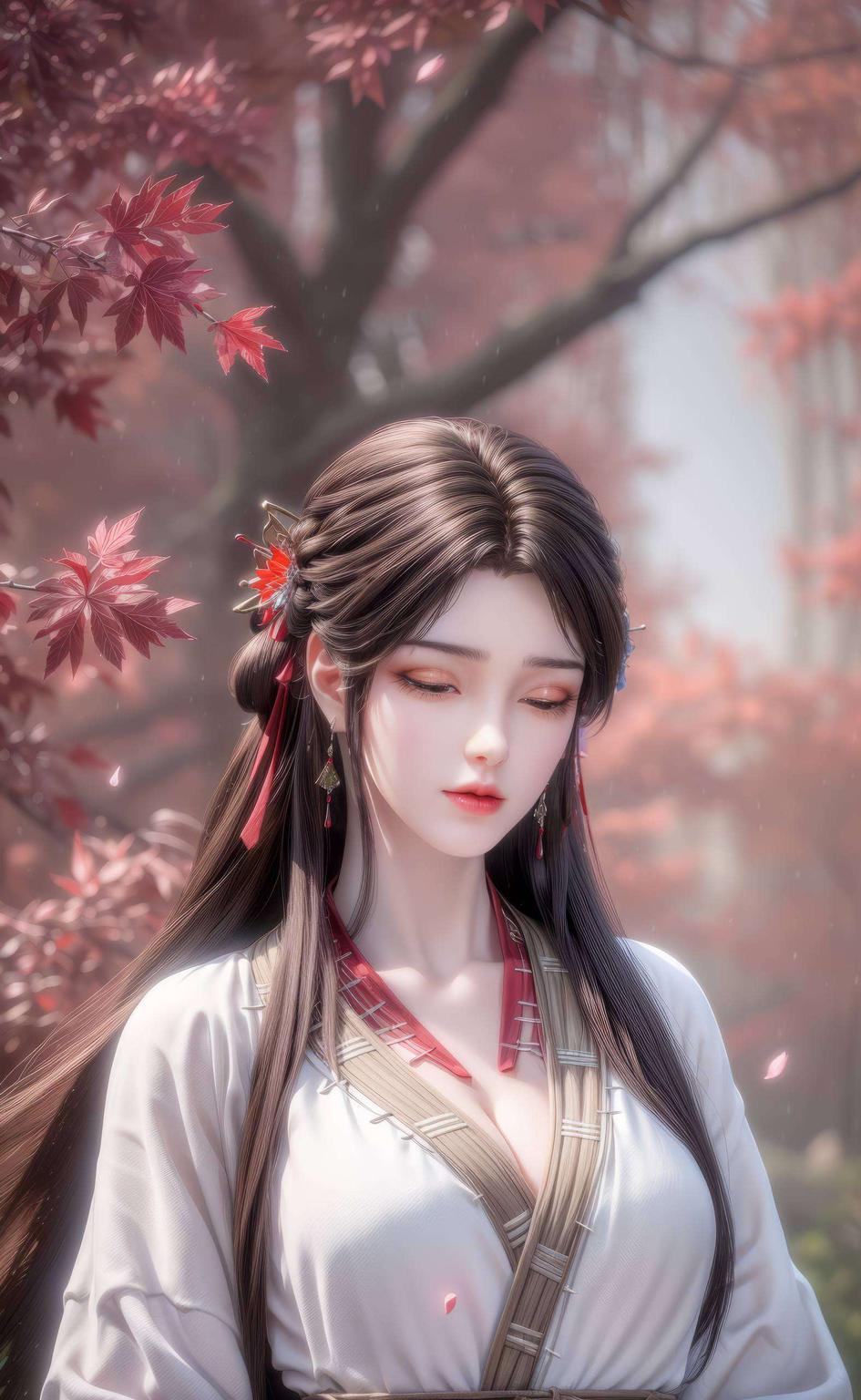 完美适配iPhone桌面火灵儿泳装壁纸