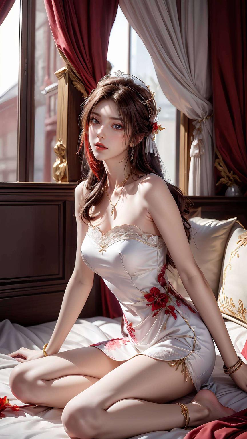 犹如仙境中的精灵起舞灵动的光影