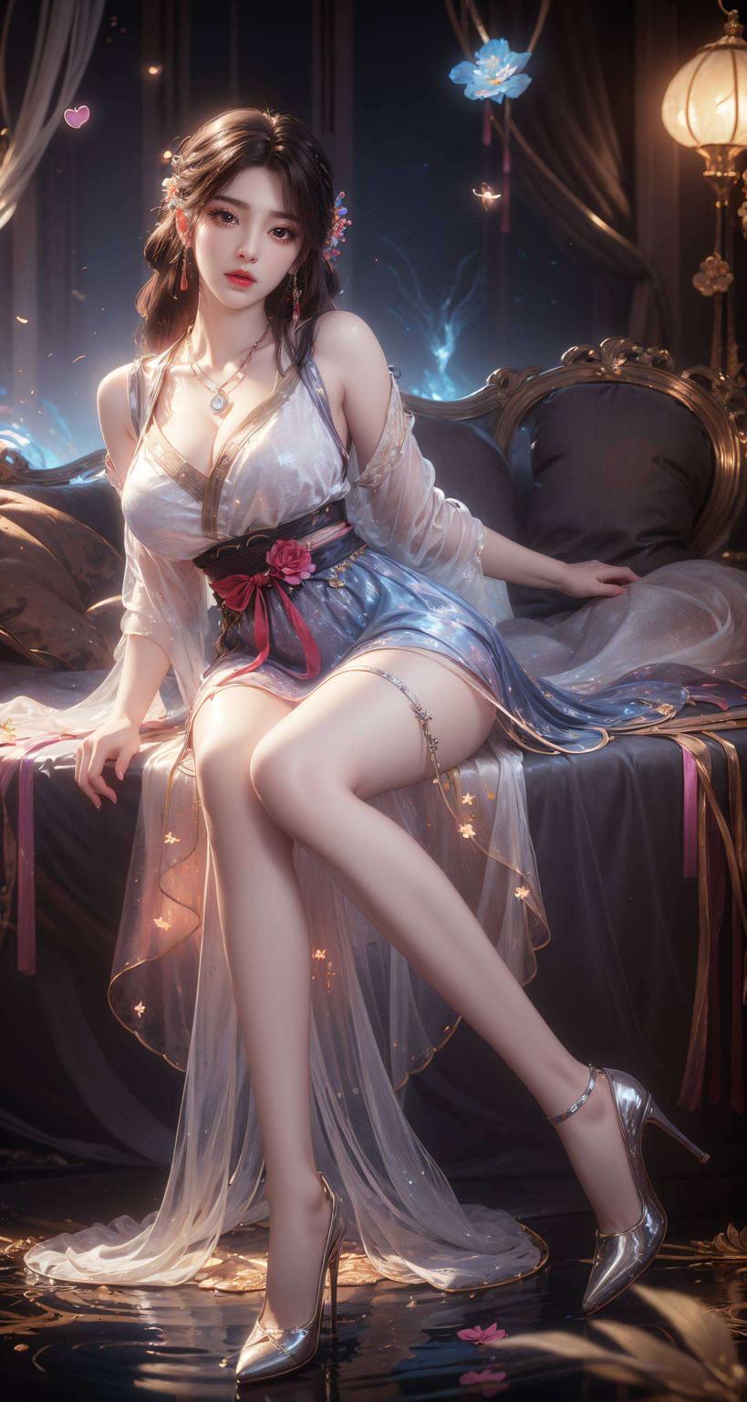 灵动的大眼睛甜美的笑容