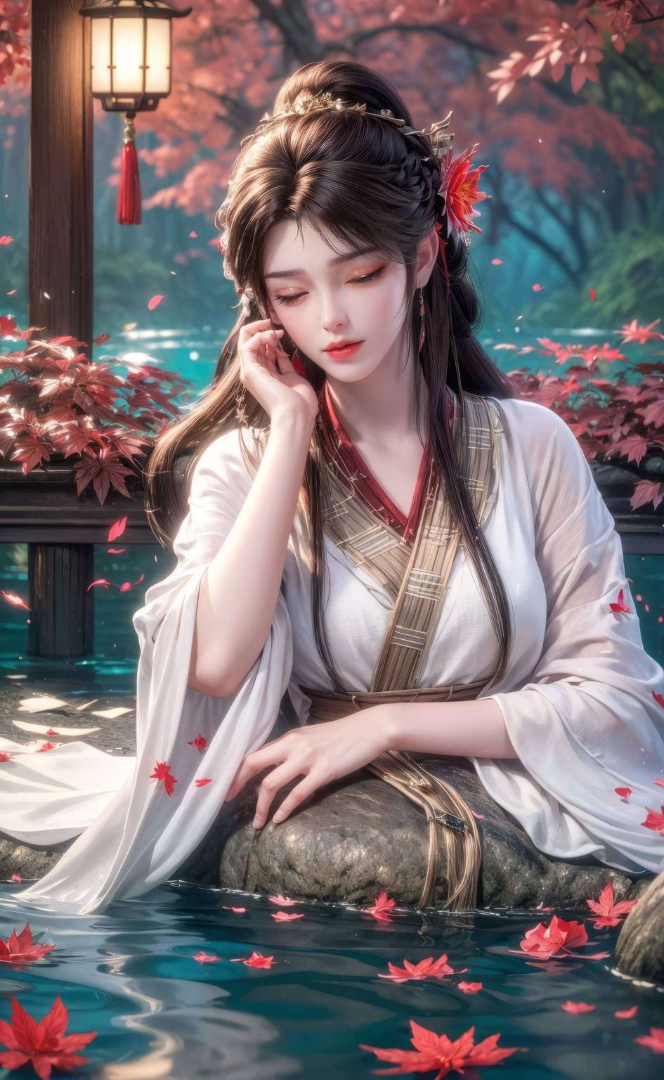 火灵儿插画壁纸免费下载