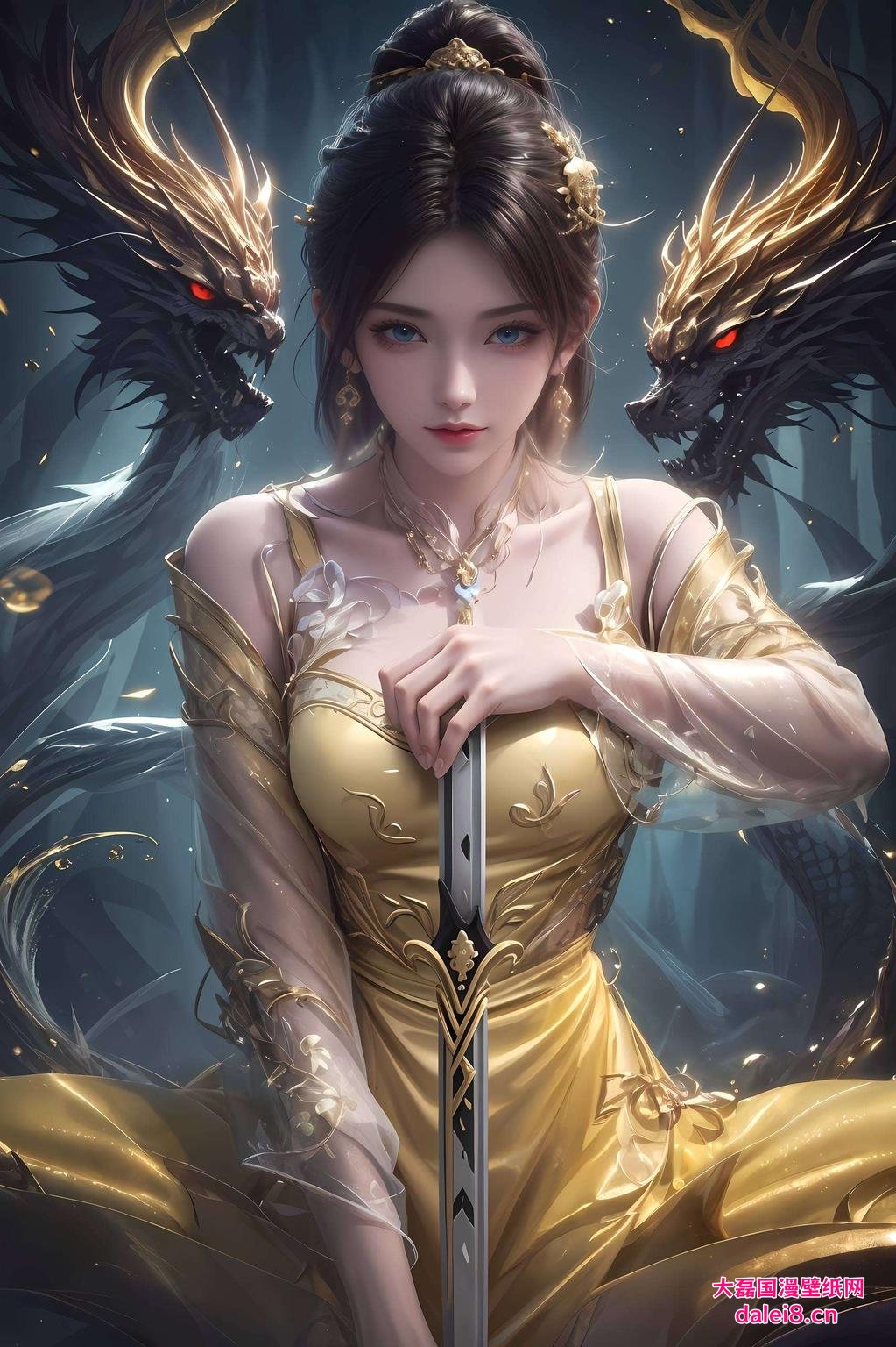 金瓶儿新建模壁纸动态炫酷光影交织