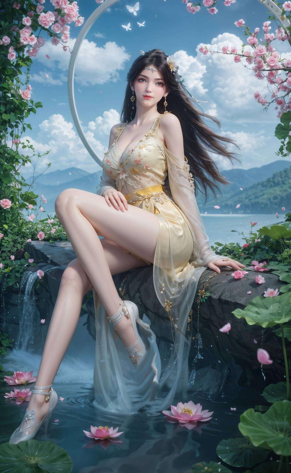 让你的iPad瞬间焕发魅力！高清画质金瓶儿的美照高清壁纸