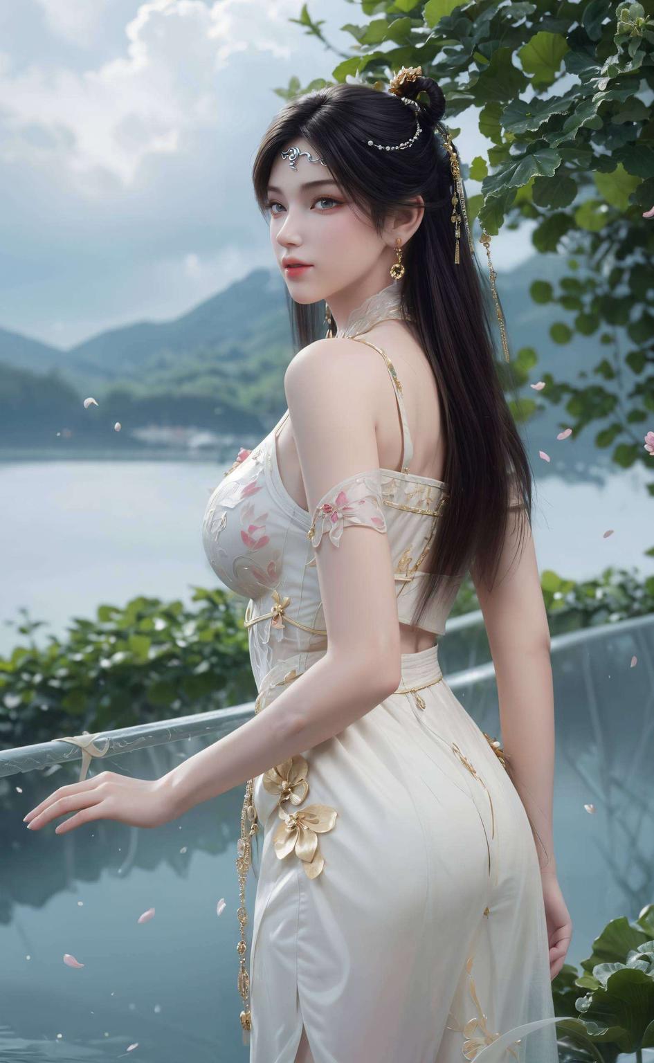 细节入微金瓶儿动漫风壁纸
