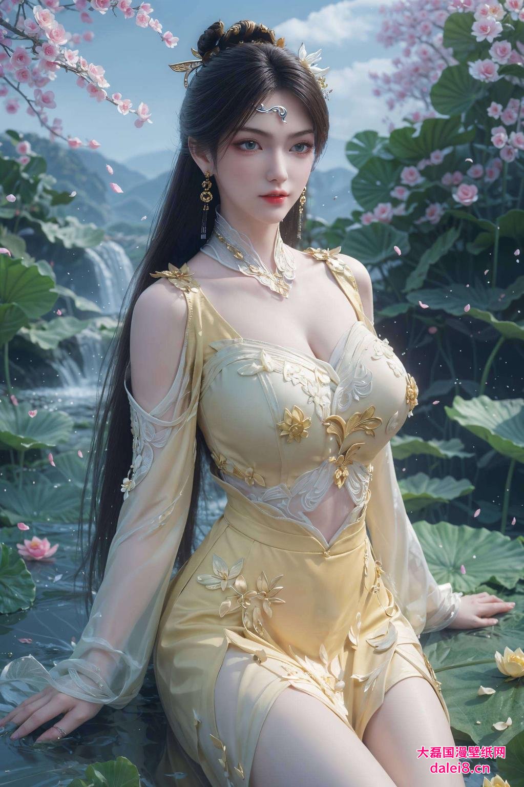 超清质感触手可及金瓶儿泪洒壁纸