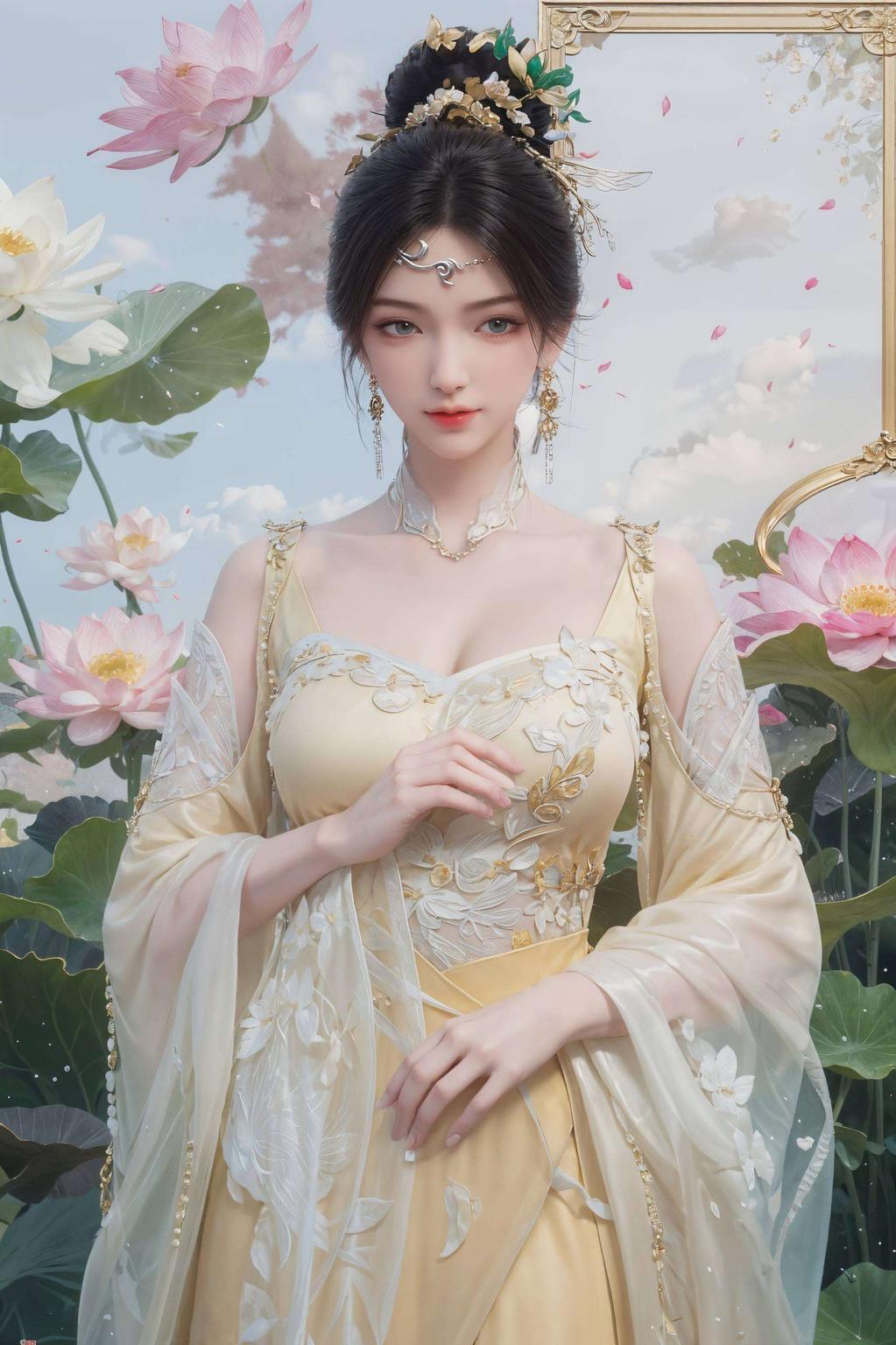 高清画质金瓶儿动漫壁纸美得让人心动
