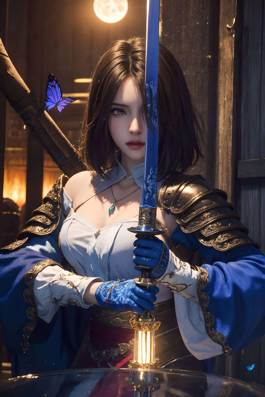 李星云与姬如雪清新的静态画面