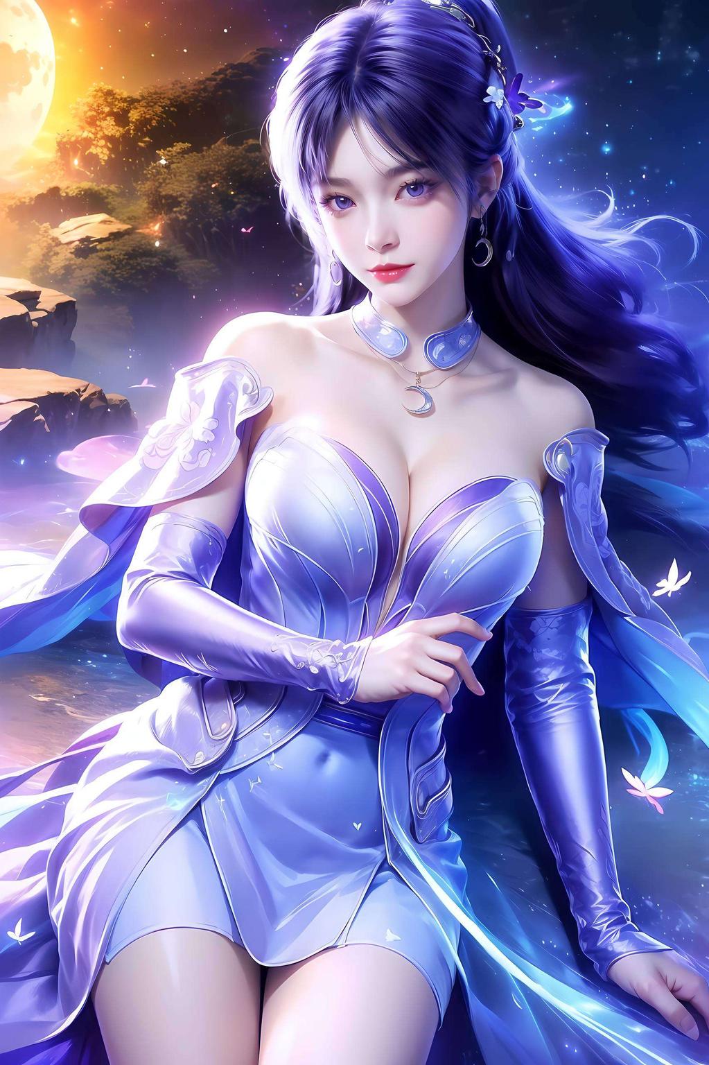 瞬间提升视觉体验！姬紫月最新4K壁纸