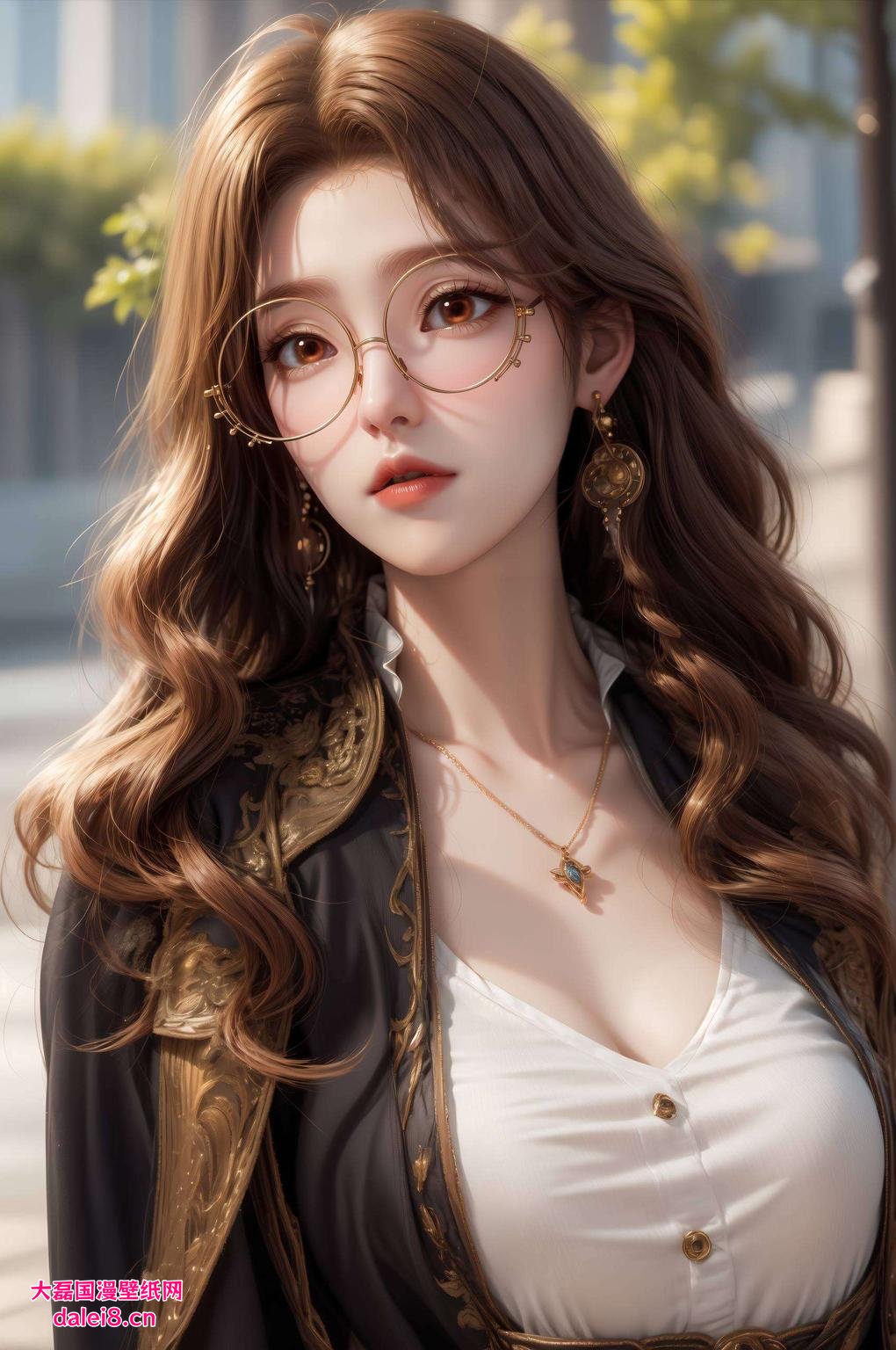 今天给大家带来超还原的苹果漫画壁纸合集！快来看看橘子姐的这款国漫美女壁纸