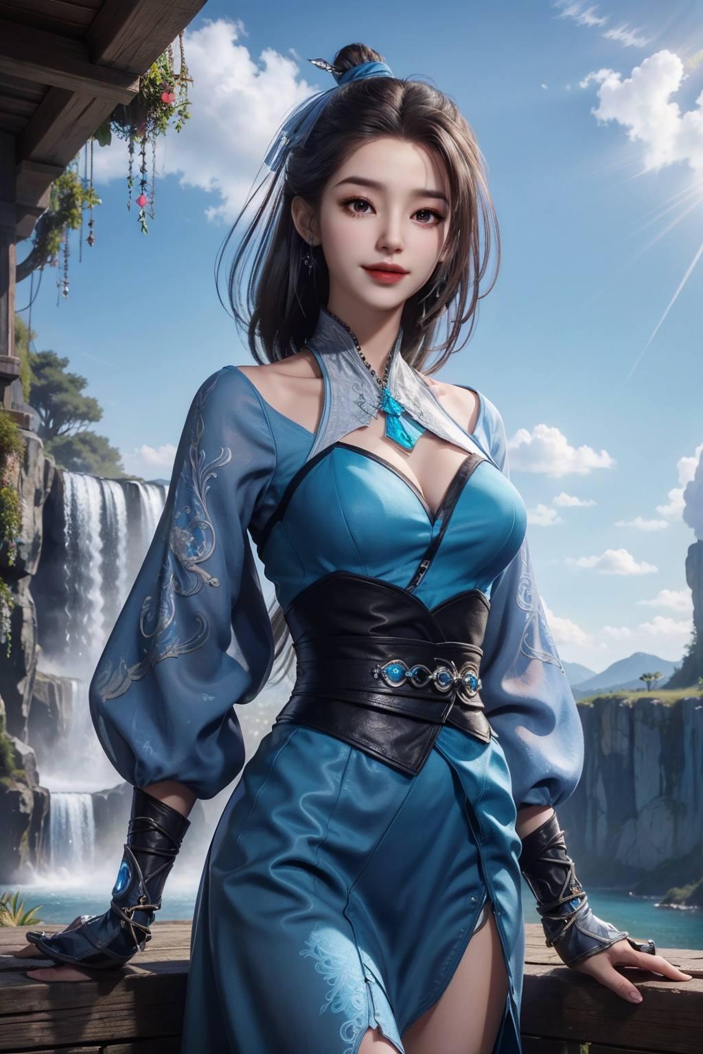 唯美动人她翩翩起舞