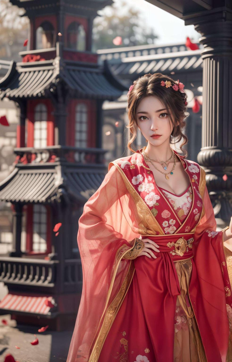 AI眼中的李寒衣壁纸护眼色彩搭配