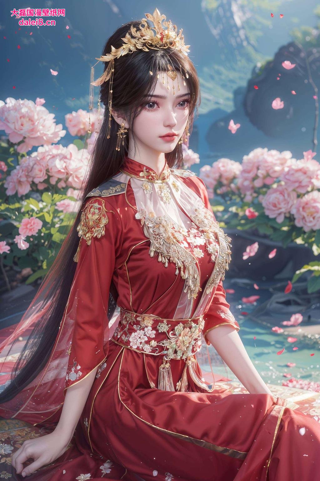 3D动态李慕婉翩翩起舞