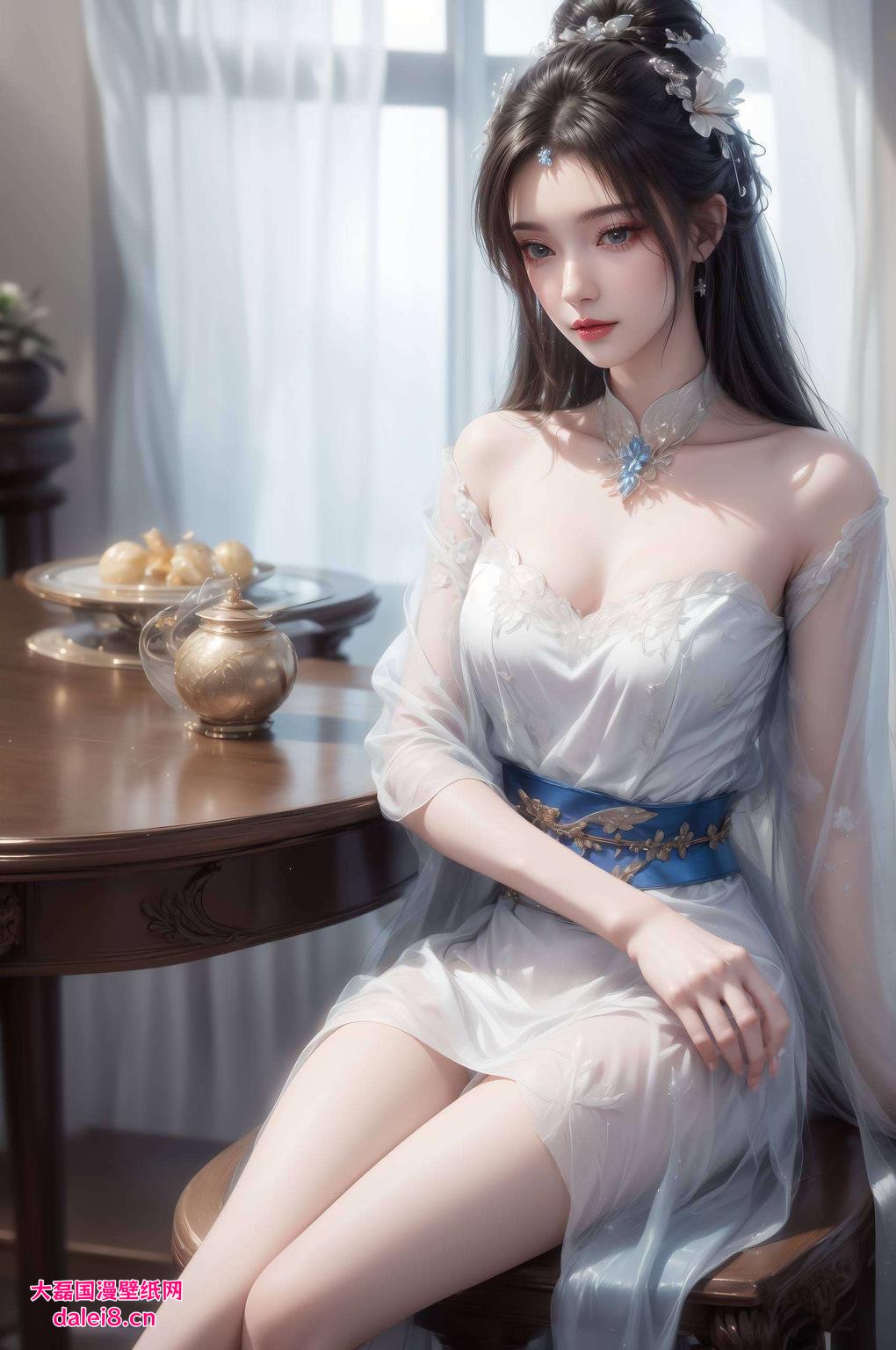 李慕婉的温柔凝视让每一眼都是心灵的慰藉