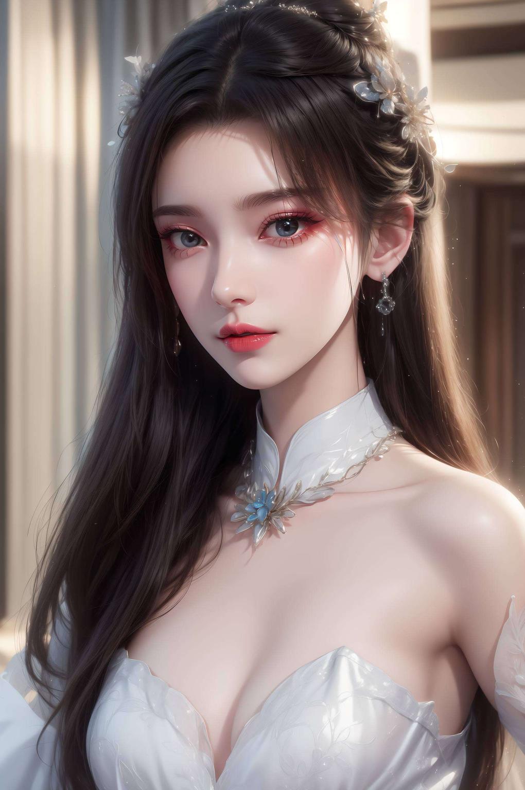 让你的手机瞬间变身仙境！看看这细腻的笔触古典的美感