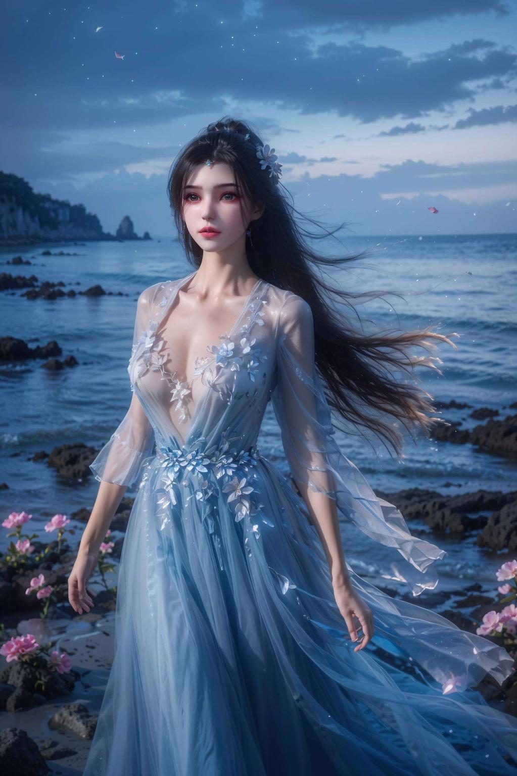 极简风来袭！这款李慕婉黑裙壁纸优雅神秘