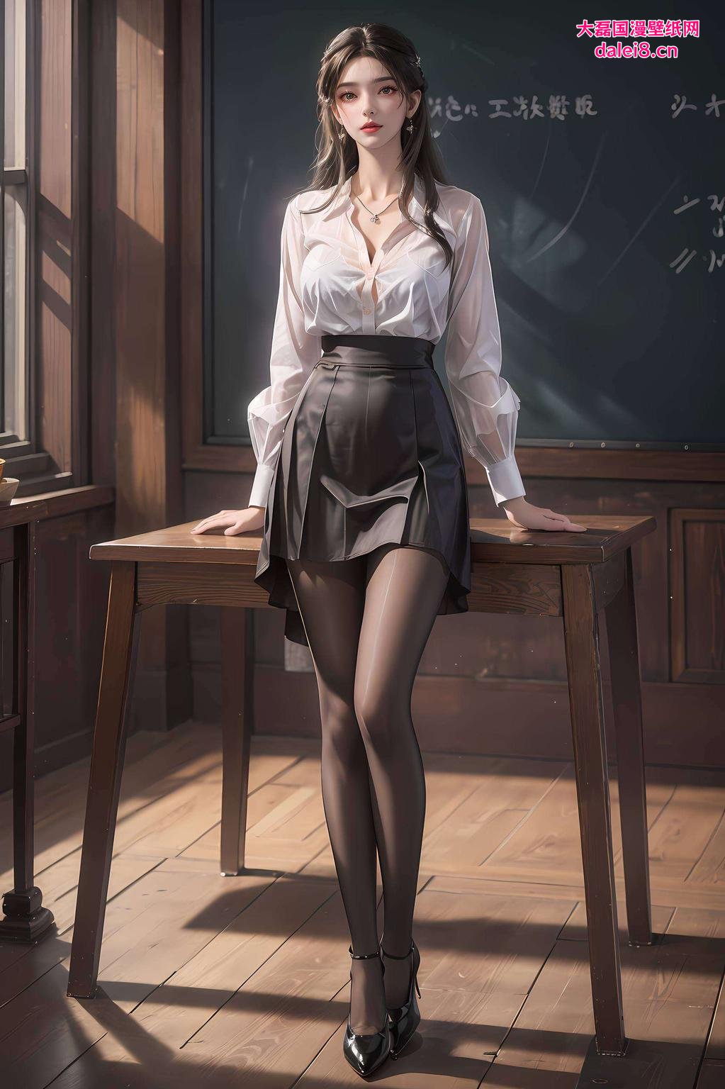 简直是为苹果设备量身定制！快看这是AI素材李慕婉的稀有壁纸动态