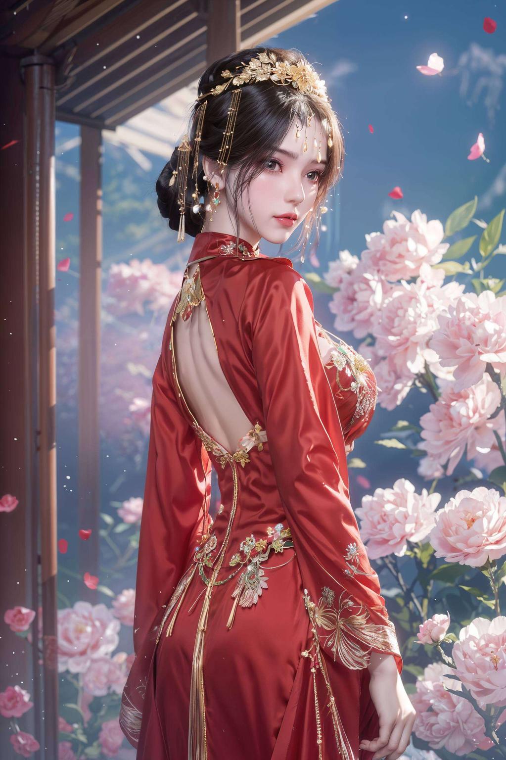 清晰呈现李慕婉高清锁屏壁纸