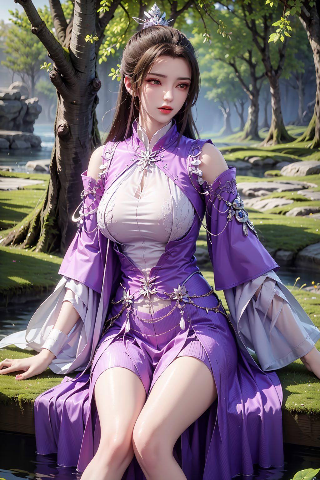 AI绘制古香壁纸_iphone锁屏尽显雅致风华