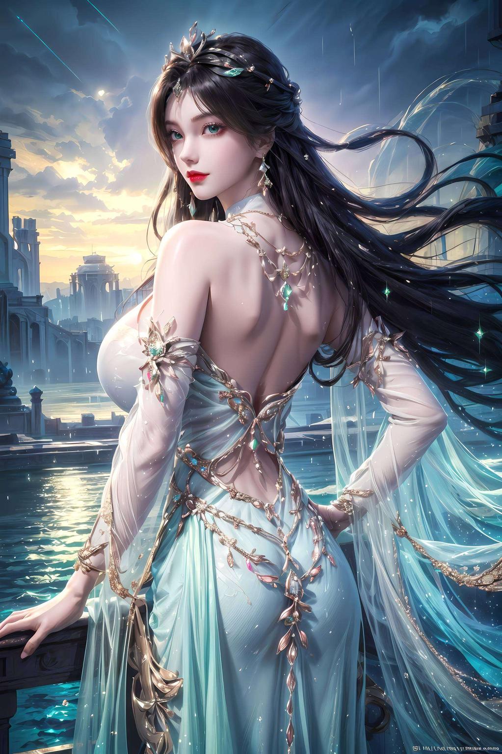 高清古风壁纸柳神男女主角