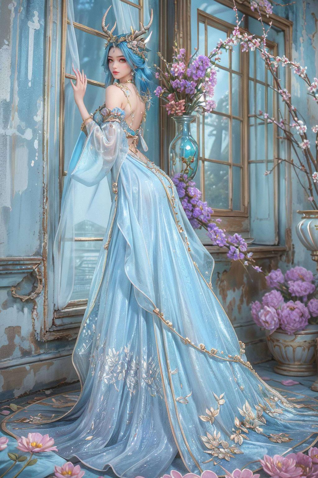 身姿曼妙简直美爆了！龙女眼神犀利