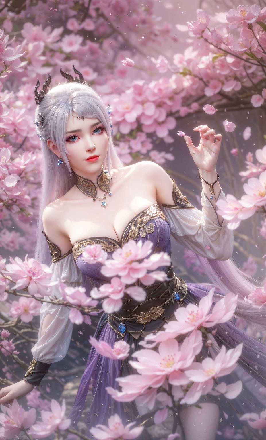 锁屏间绽放！高清动漫壁纸洛璃之美