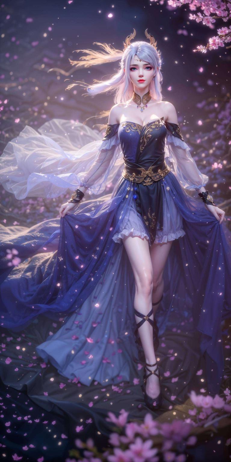 美得让人心动！梦幻的国风背景给你高清洛璃壁纸