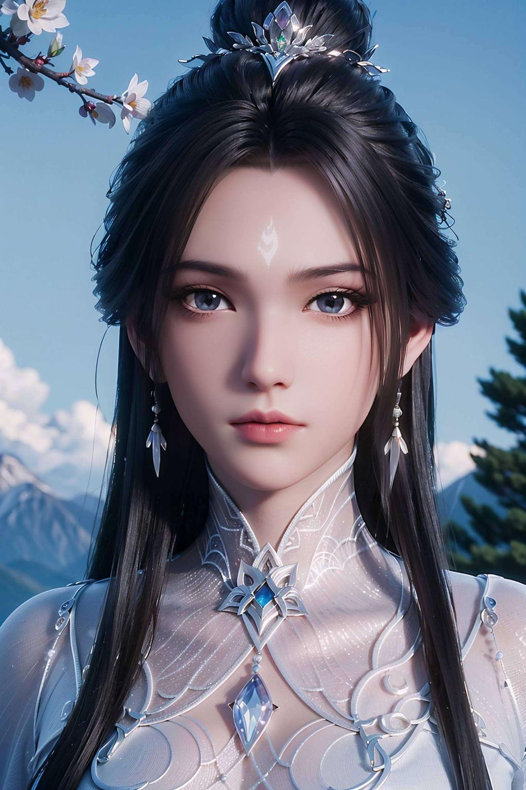 陆雪琪翩翩起舞穿越古风梦境