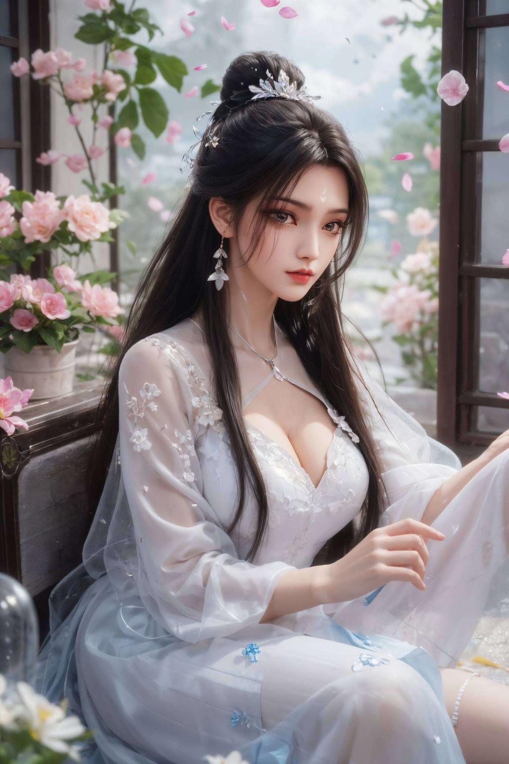 给你的手机添一抹清新吧！陆雪琪壁纸免费下载