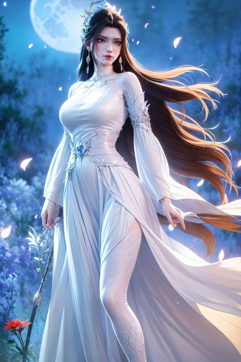 今天给大家带来一款超美的4K超清壁纸——陆雪琪！这款壁纸精美细腻让你的iPhone瞬间变身动漫迷的最爱！快来看看这仙气十足的陆雪琪