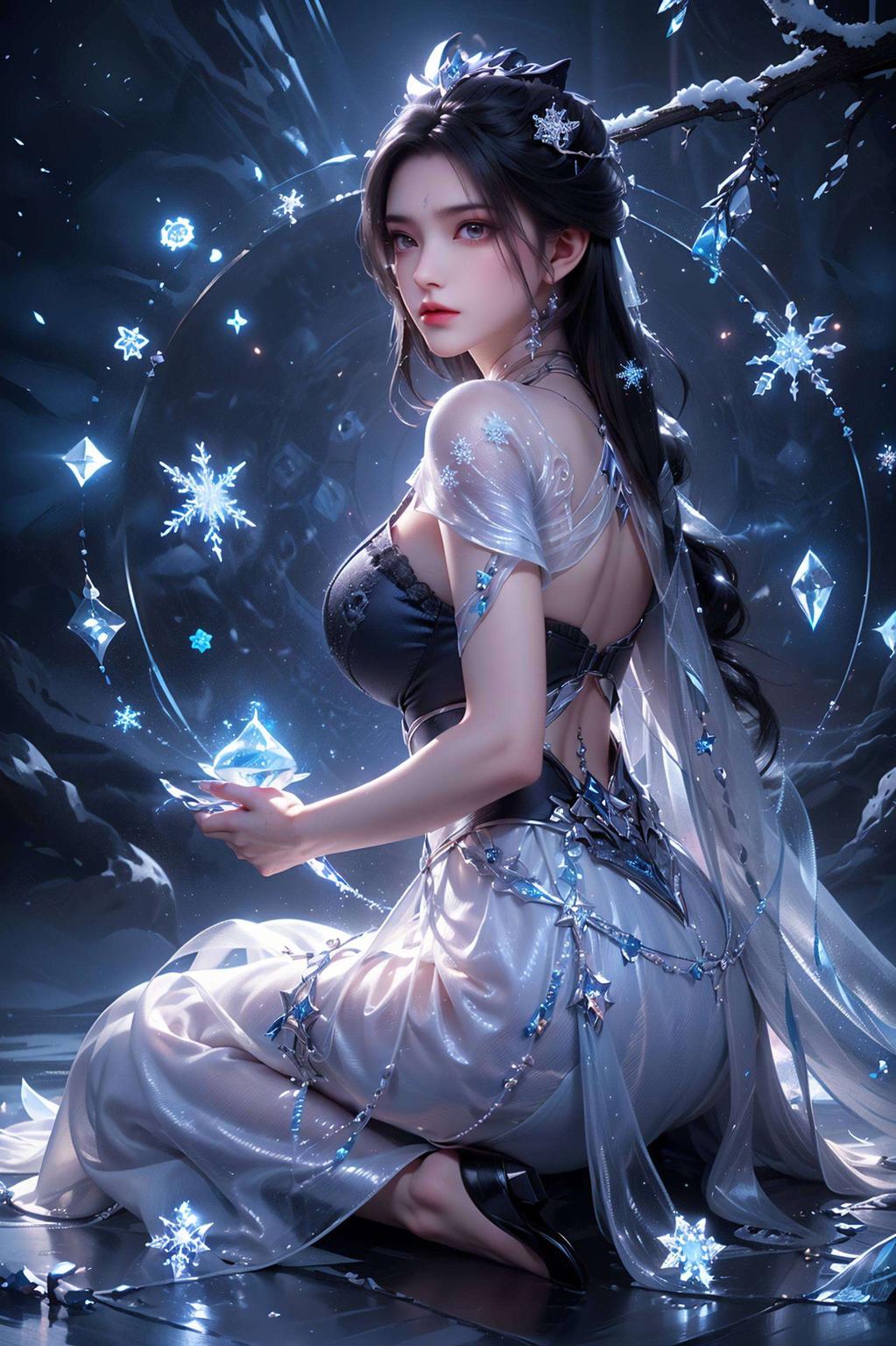 画面精美绝伦这期的炫彩壁纸主角——陆雪琪真人动态壁纸