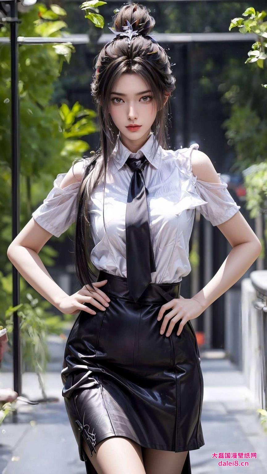 主角是我们美美的陆雪琪！1080p的高清原图让你的电脑桌面瞬间变身动漫世界