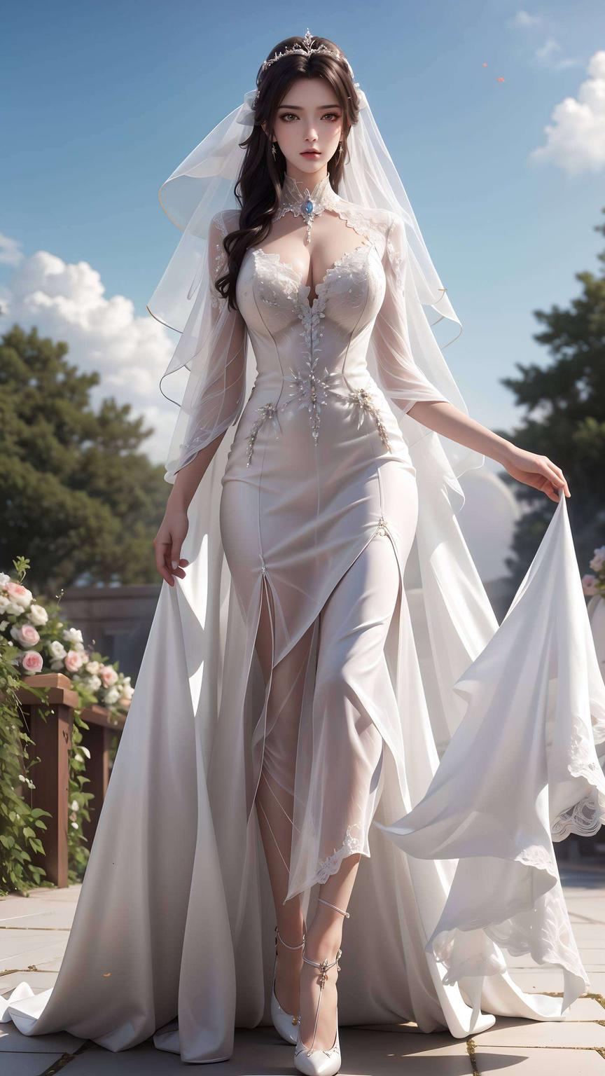 陆雪琪剑指苍穹碧瑶深情凝望