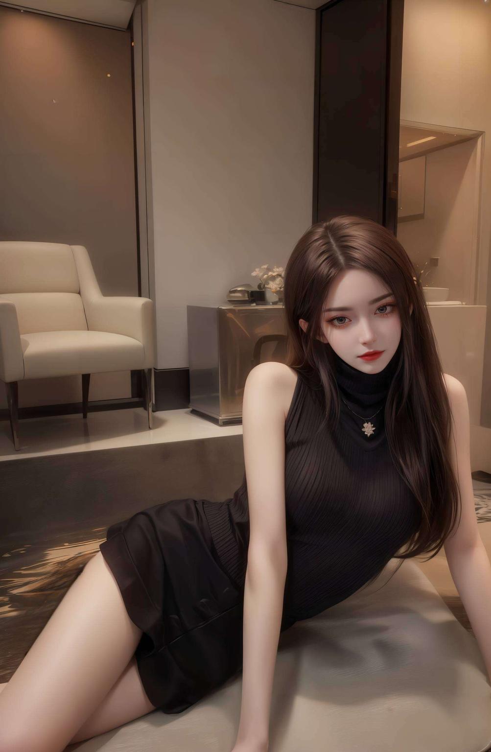 美杜莎仙子凝视着远方电脑潮图壁纸