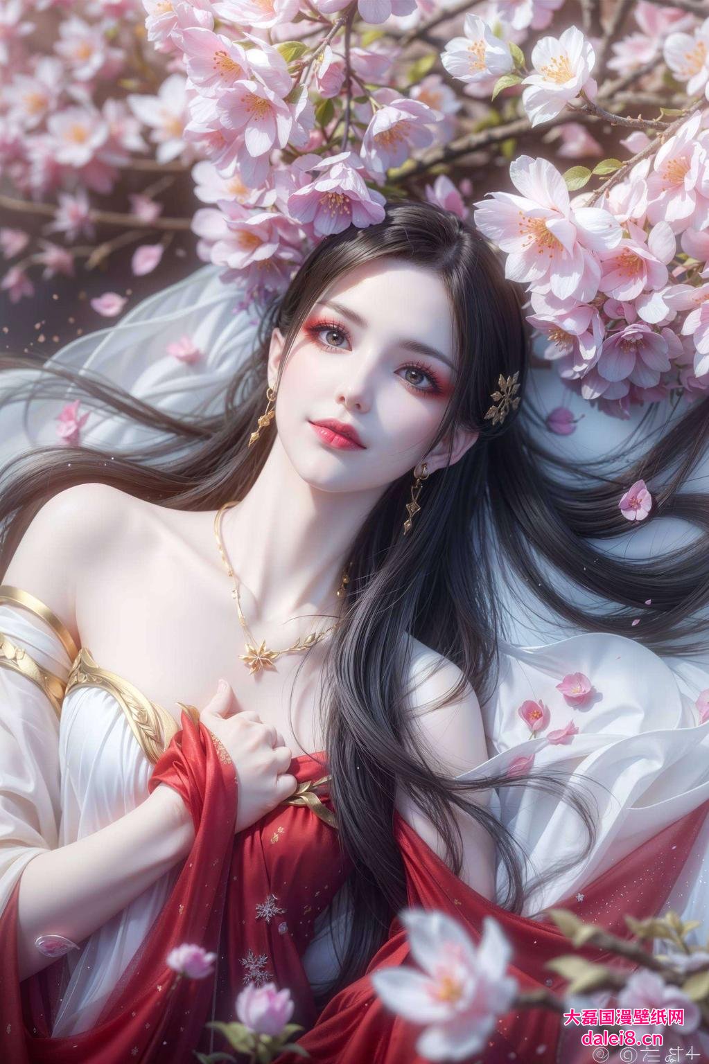 美杜莎裙摆摇曳这款超精致iPad艺术壁纸