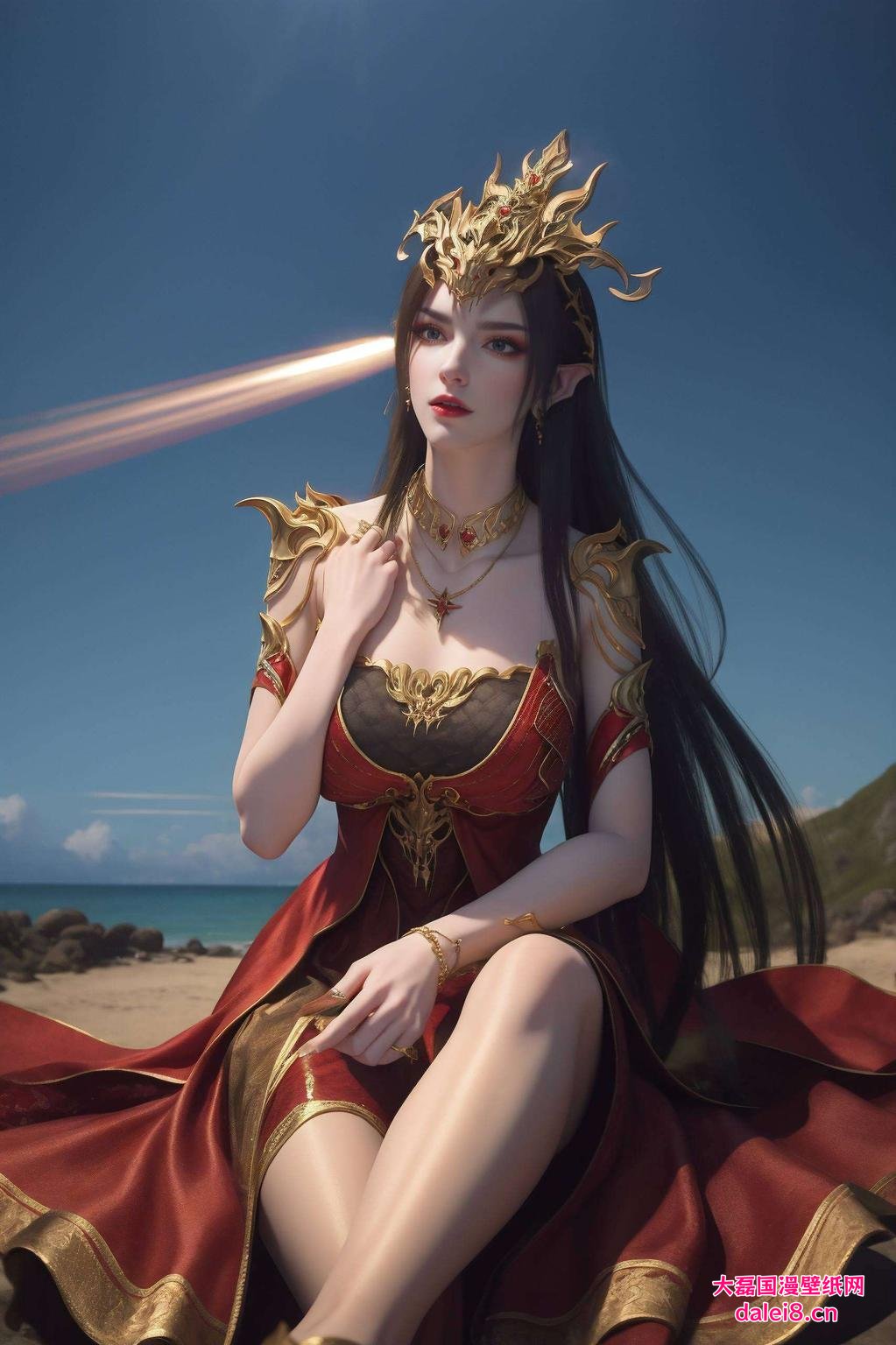 斗破苍穹蝶翩翩起舞美杜莎冷艳凝视