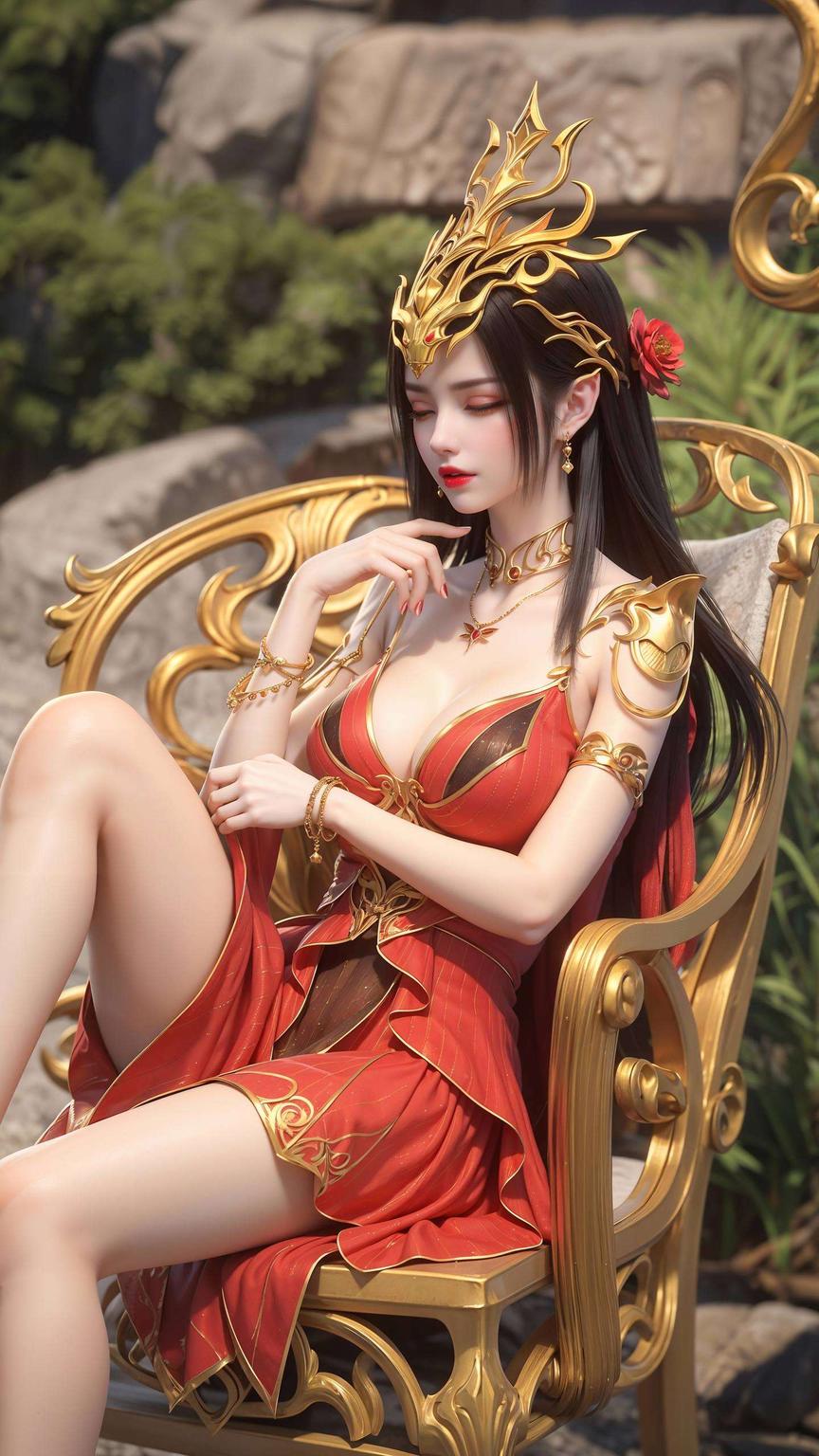 电脑屏幕瞬间变身神话仙境美杜莎壁纸炫彩登场！高清细腻