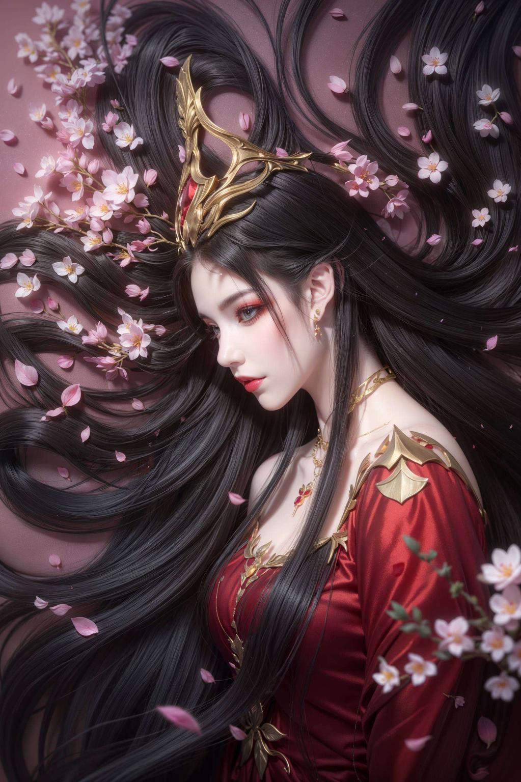 美杜莎的背影神秘又迷人古风元素满满